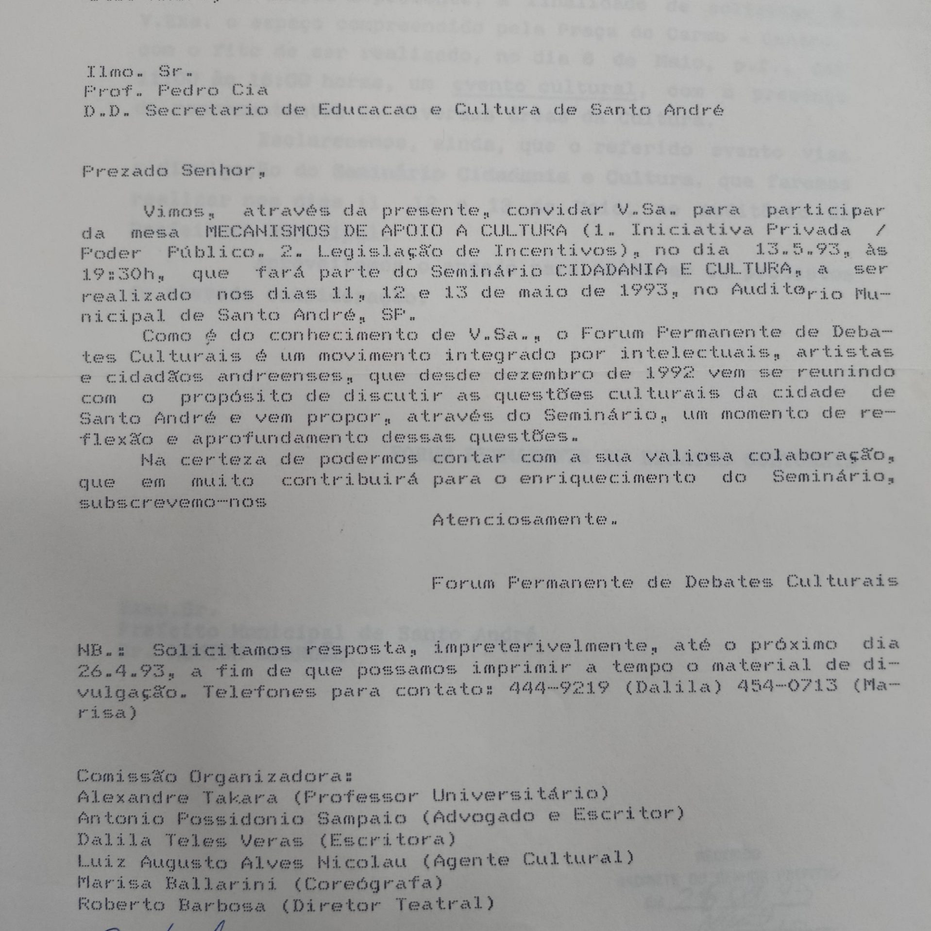 Reuniões e Atas Alpharrabio